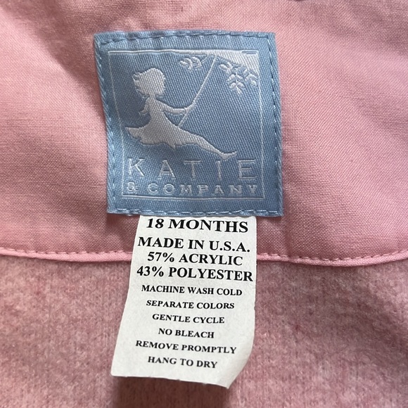 Katie and Company pink and brown jacket - Picture 3 of 5